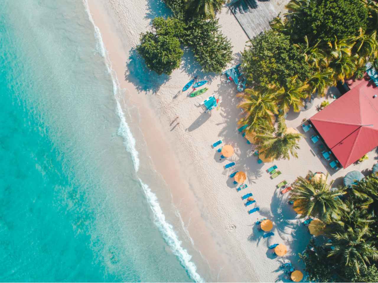 a beautiful beach on the Island of Mauritius