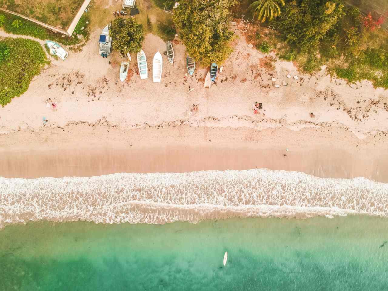 Sand beach in Mauritius to holiday